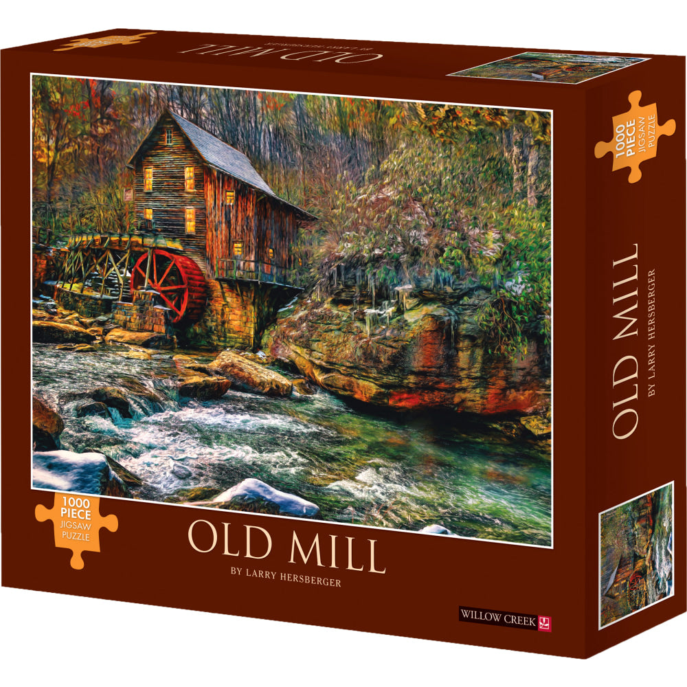 Willow Creek Press 1,000-Piece Puzzle, Old Mill