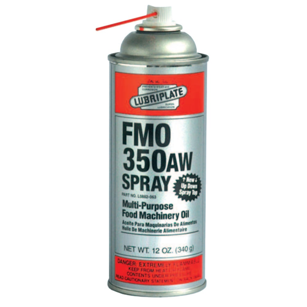 Food Machinery Oils/ Class H-1, 12 oz, Spray Can