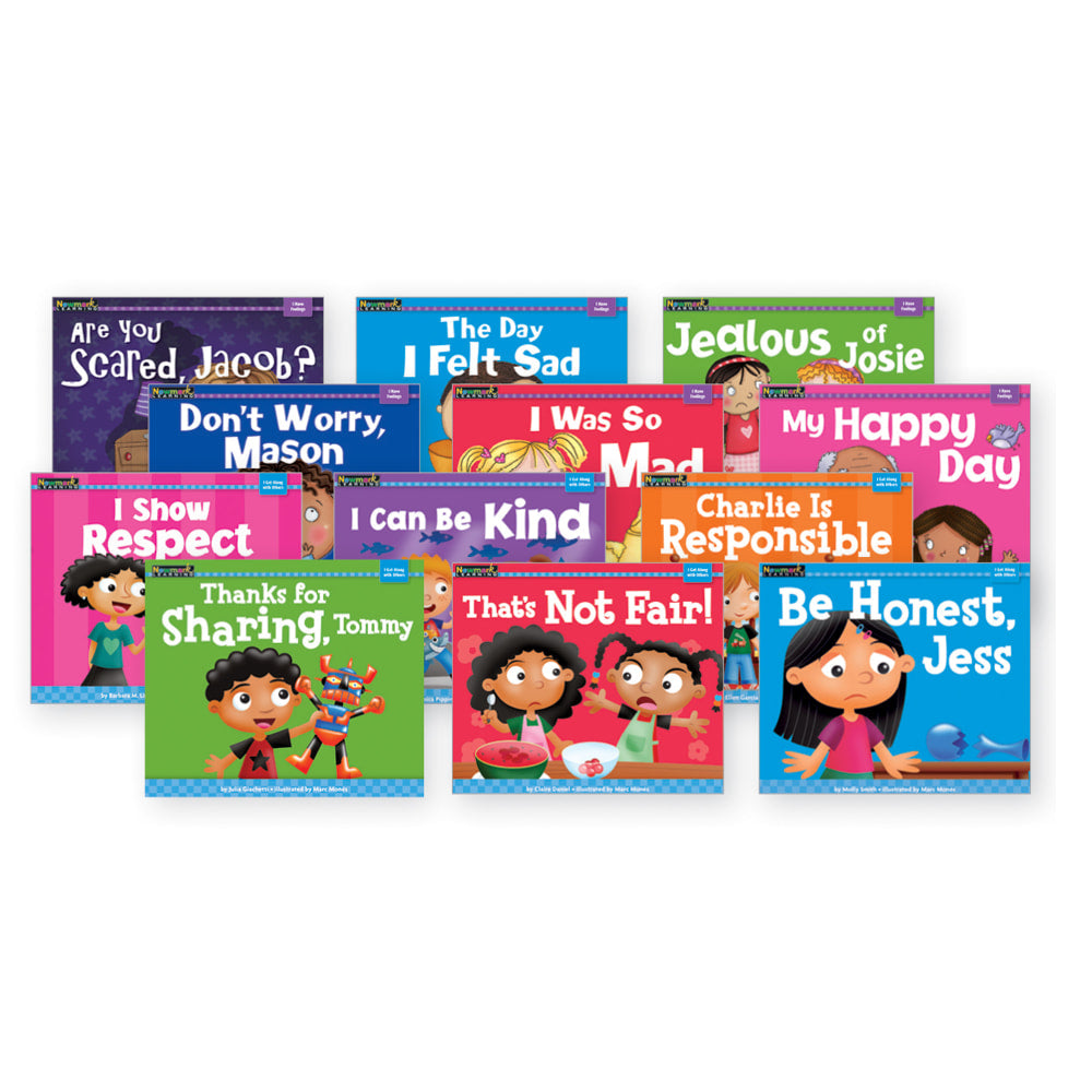 Newmark Learning MySELF: Feelings And Cooperation Readers, Set Of 12 Books