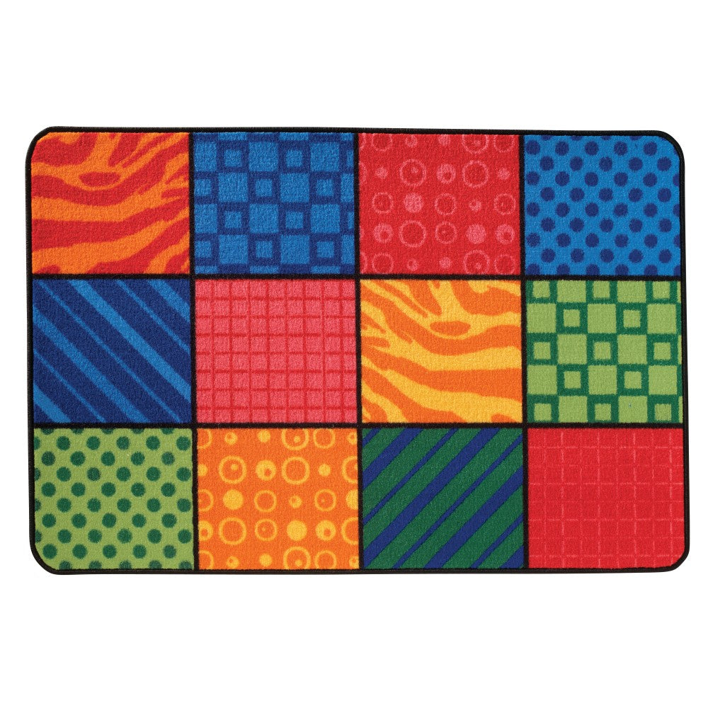 Carpets for Kids KID$Value Rugs Patterns At Play Rug, 3ft x 4 1/2ft , Multicolor