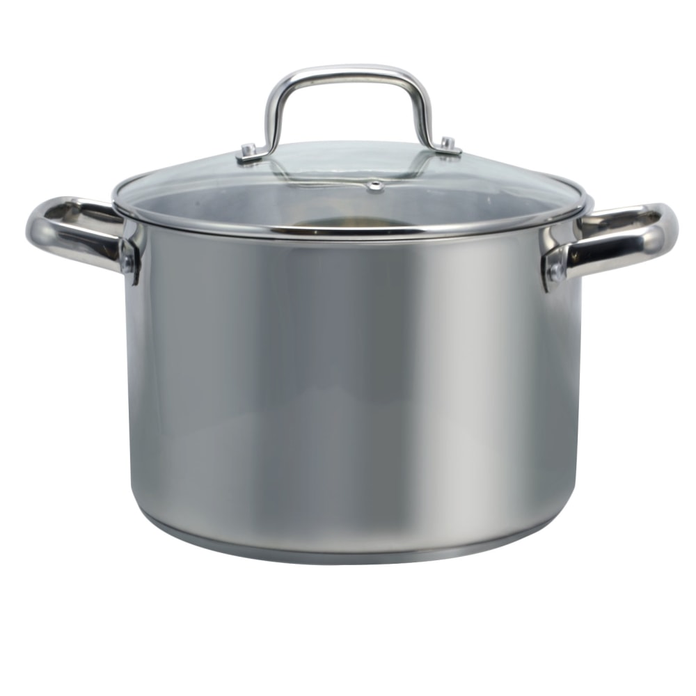 Oster Adenmore Stock Pot, 8-Quart, Silver