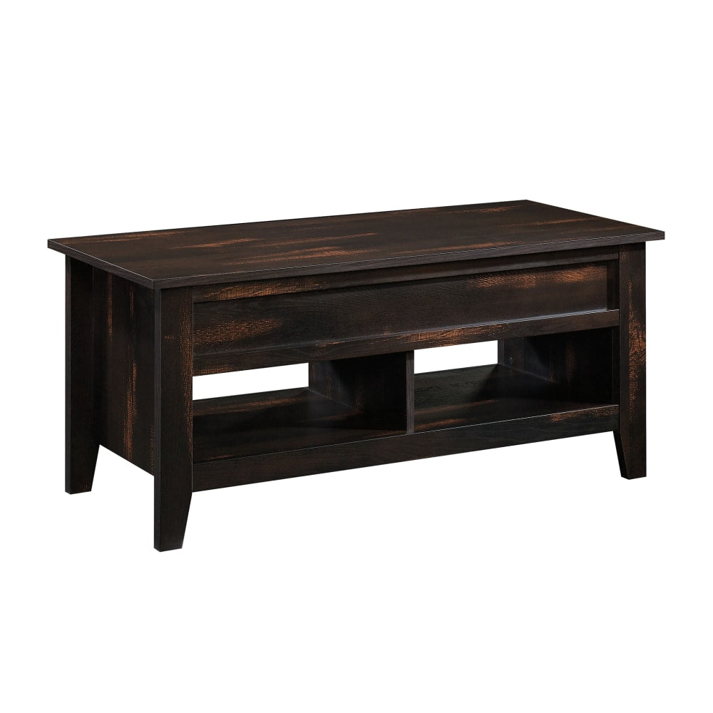 Sauder Dakota Pass Lift-Top Coffee Table, Char Pine