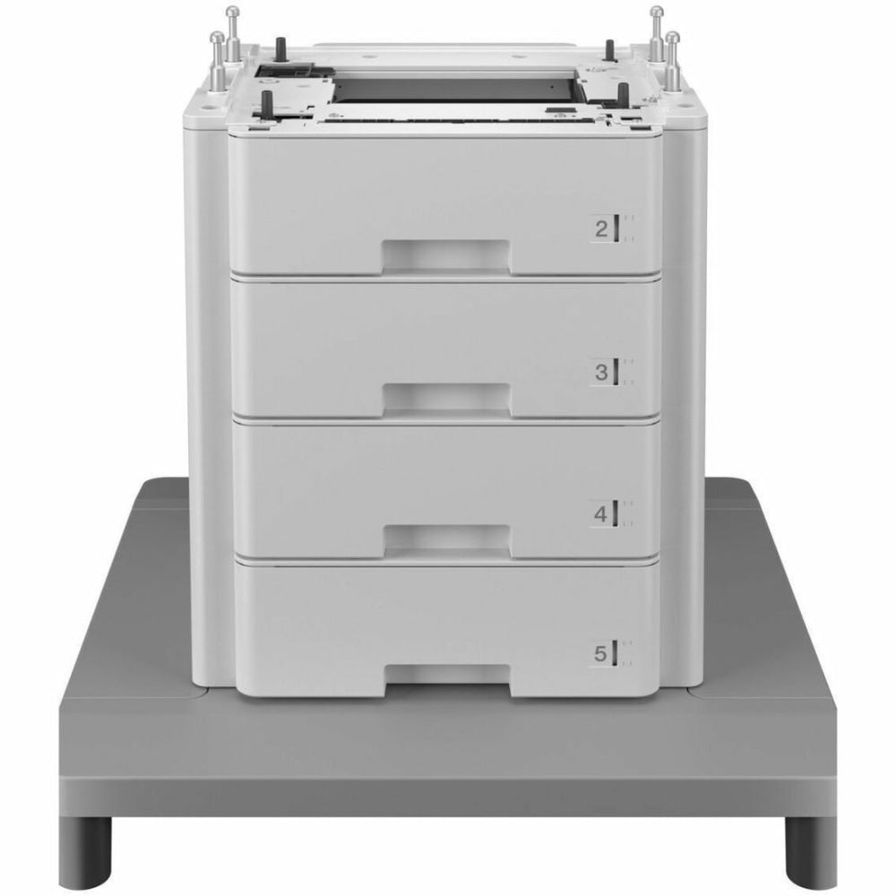 Brother TT-4000 Optional Tower Tray with 4 Trays (520-sheet capacity each) and Stabilizer for select Brother Monochrome Laser Printers and All-in-Ones - 520 Sheet - Plain Paper - Legal 8.50in x 14in , Letter 8.50in x 11in