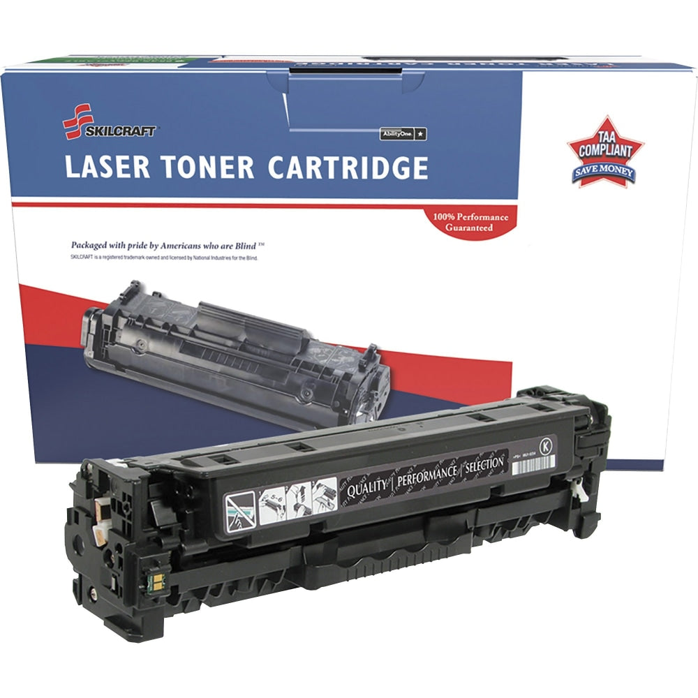 SKILCRAFT Remanufactured Laser Toner Cartridge - Alternative for HP 305X, 305A (CE410X) - Black - 1 Each - 4000 Pages