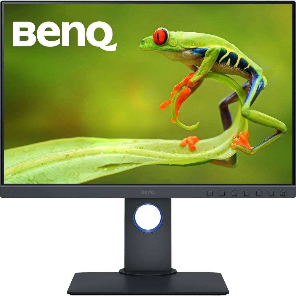 BenQ PhotoVue SW240 WUXGA LCD Monitor - 16:10 - Gray - 24.1in Viewable - In-plane Switching (IPS) Technology - LED Backlight - 1920 x 1200 - 1.07 Billion Colors - 250 Nit - 5 ms - GTG Refresh Rate - DVI - HDMI - DisplayPort - Card Reader