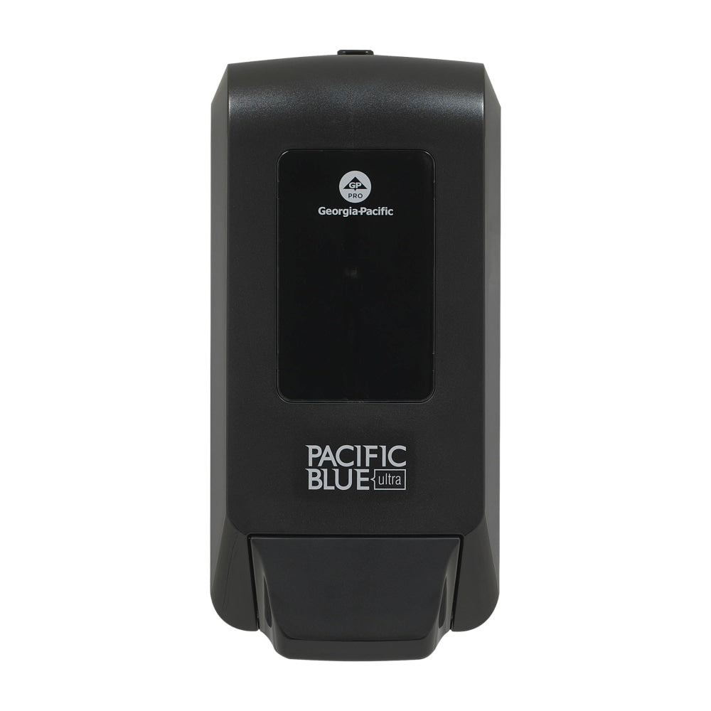 Pacific Blue Ultra by GP Pro Manual Soap Dispenser, 12 1/8inH x 6 3/16inW x 5 1/16inD, Black